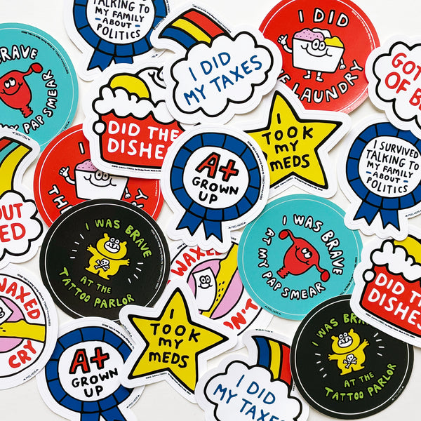 Reward Stickers For Grown-Ups, home