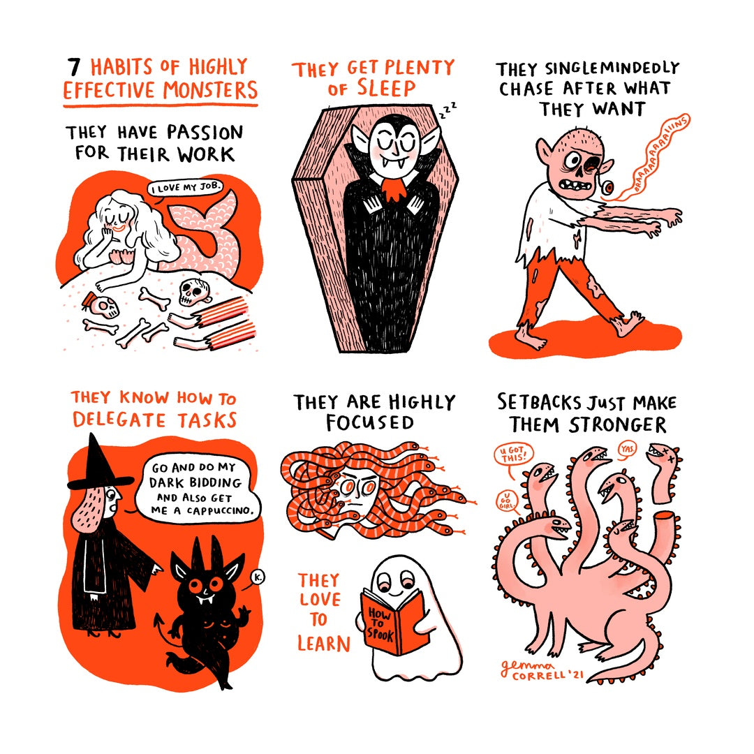 Monster Self Care Tips